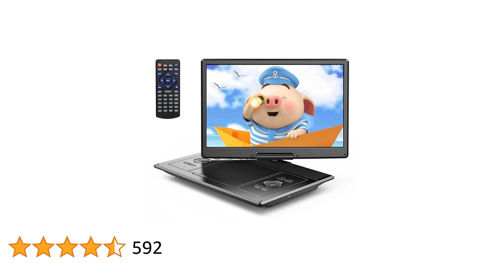 【2024新機種】YOTON ポータブルDVDプレーヤー16.9型DVD/CD クーポンで2,500円OFF】送料無料 Amazon YOTON【2024新発売